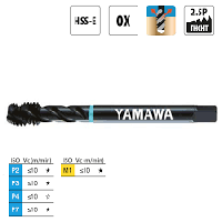 Метчик Yamawa SP-VA 371 ISO2 M 4x0.7