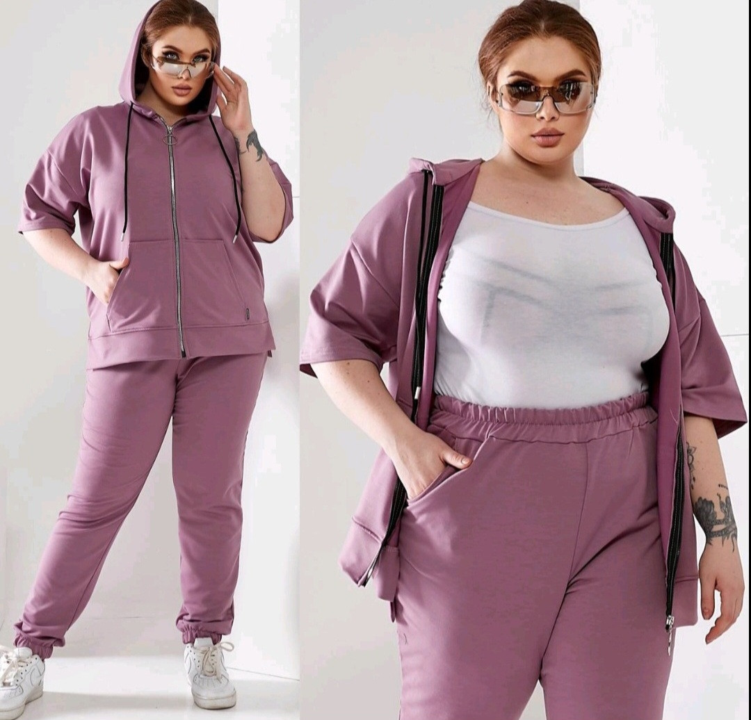 Літній костюм жіночий розмір 48-50 Made with love