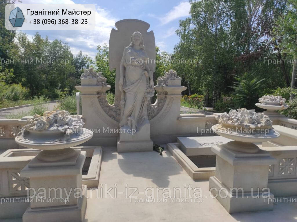 Елітний пам'ятник з мармуру № 690