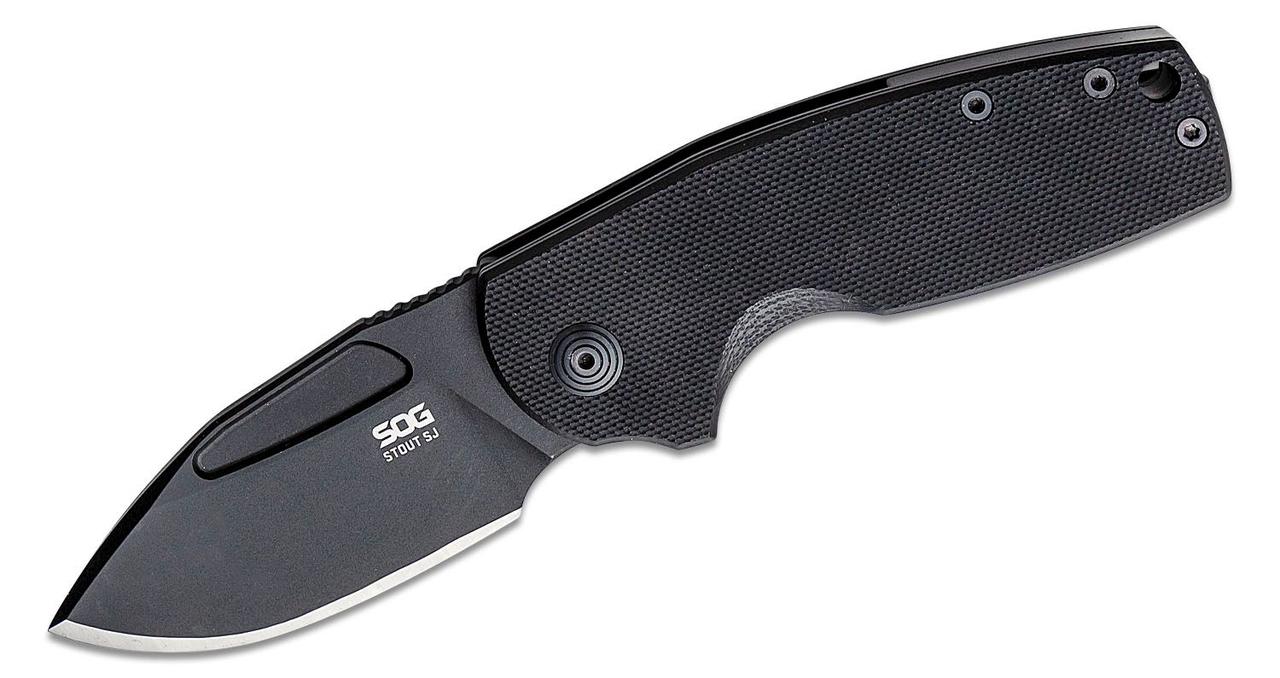 Нож складной SOG x Mikkel Collaboration Stout (Black)