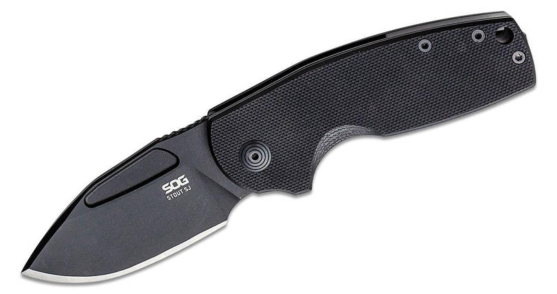 Нож складной SOG x Mikkel Collaboration Stout (Black), фото 1