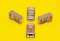RJ45 конектор мережевий LAN, метал