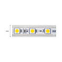 Світлодіодна стрічка 3000K 12V DC 72W/5m IP20, фото 3