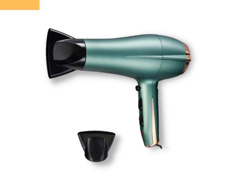 Фен для укладання волосся компактний з концентратором XPRO 409 зелений (41361-409_429), фото 1