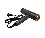 Фен для укладання волосся компактний з концентратором XPRO GM-1788 чорний (41280-1788_336), фото 5