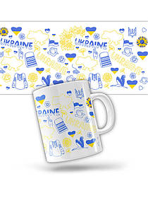 Керамічне горнятко "Україна"