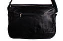 Спортивна сумка зі штучної шкіри sport304178 чорна, фото 2