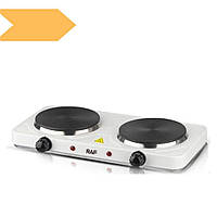 Плита електрична RAF 8020A (2 конфорки) [4] (6) біла (MER-15298_502)