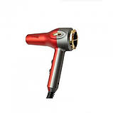 Фен для укладання волосся з концентратором XPRO GM-1786 червоний (40550-GM-1786_257), фото 3