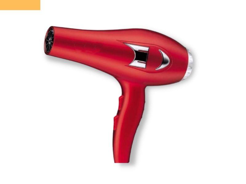 Фен для укладання волосся з концентратором XPRO GM-1705 червоний (40544-GM-1705_292), фото 1