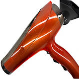 Фен для укладання волосся з концентратором XPRO GM-1768 червоний (40545-GM-1768_376), фото 3