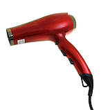 Фен для укладання волосся з концентратором XPRO GM-1768 червоний (40545-GM-1768_376), фото 4
