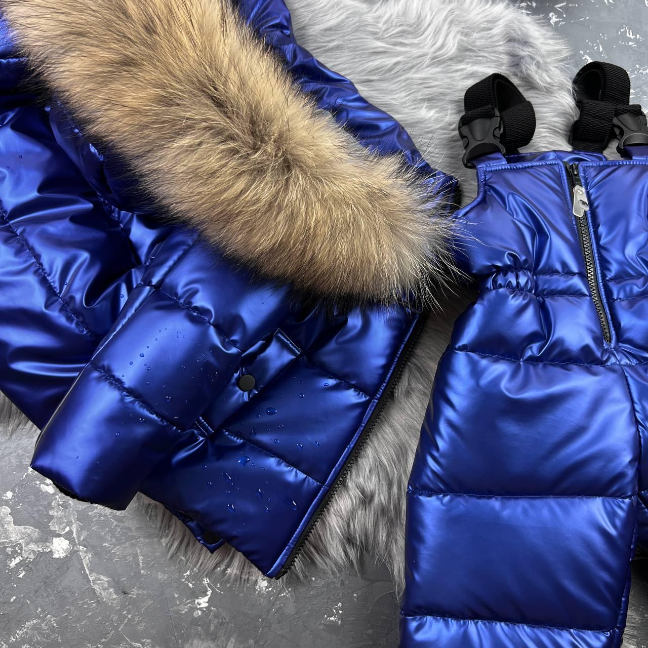 Комбінезон зимовий дитячий роздільний BEWARM Umka Sapphire