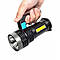 Ручний ліхтар 2в1 акумуляторний X501 4 LED+COB, з USB, фото 7