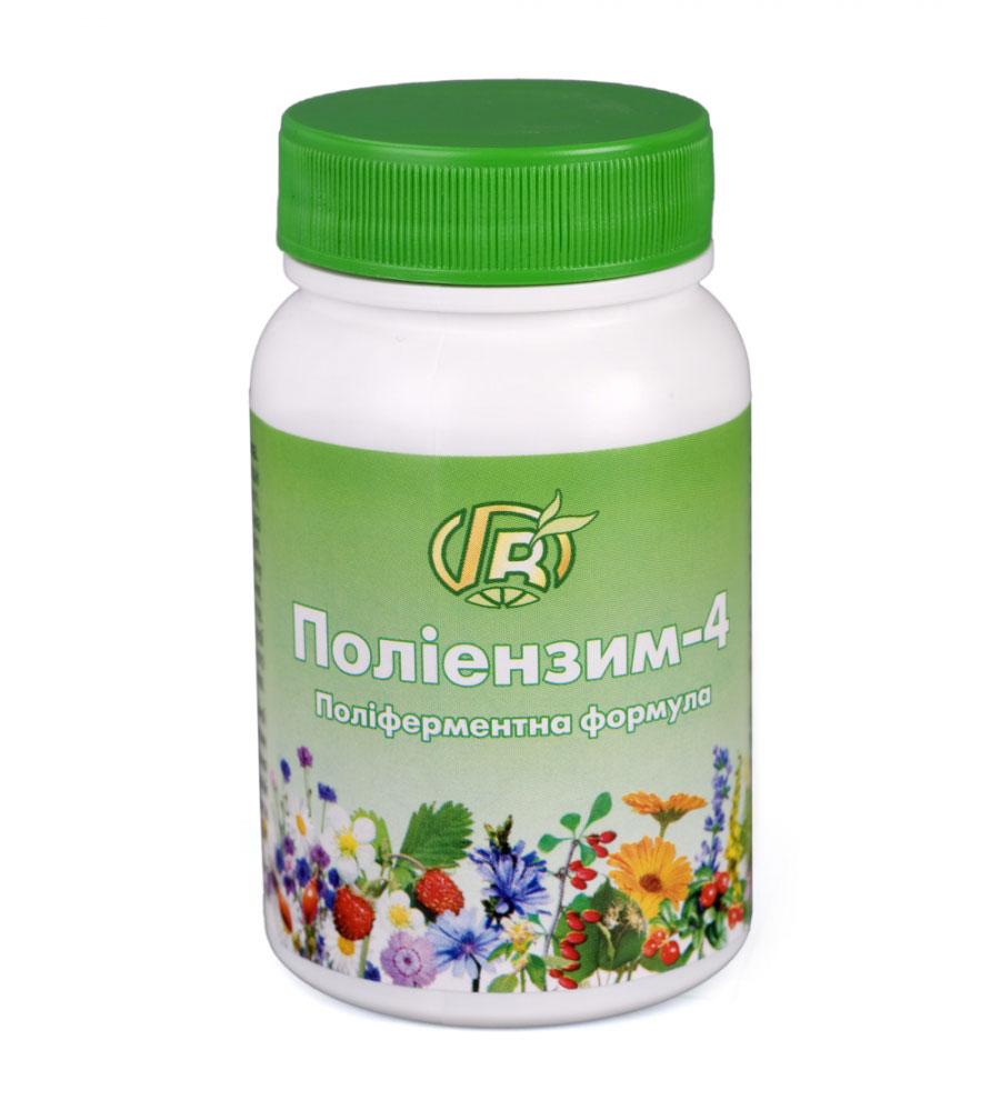Поліензим - 4 Поліферментна формула, фото 1