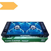 Плита газова XPRO 2 конфорки (2.3KW) 4016 (4) синя (MER-15405_1045)