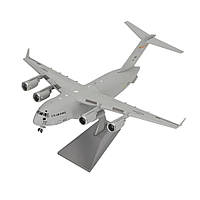 Модель военно-транспортного самолета Boeing C-17 Globemaster III метал масштаб 1:200