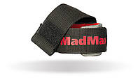 С роликом лямки для тяги MadMax MFA-332 PWR Straps+ Black/Grey/Red