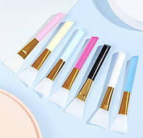 Силіконова кисть-шпатель для нанесення парафіну, пілінгу, масок