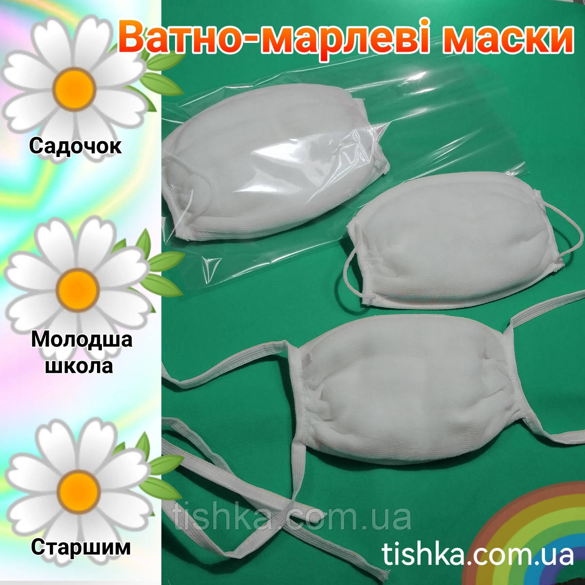 Ватно марлевая повязка своими руками