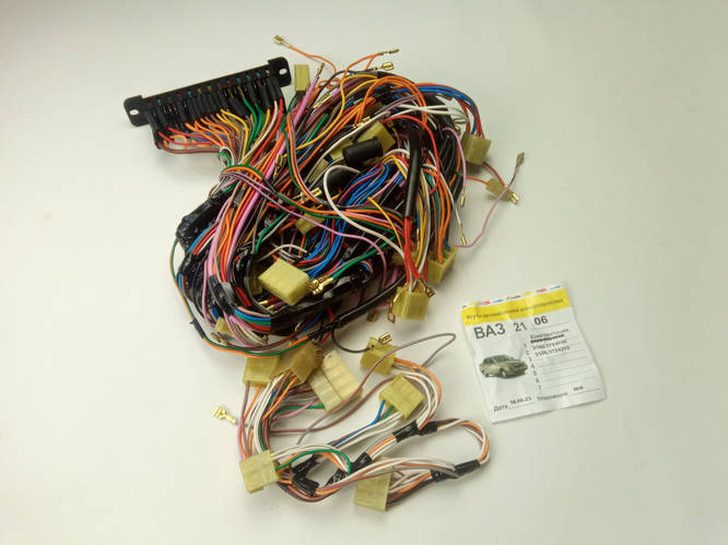 Купить Проводка ВАЗ 2106 (евро блоки), передняя (торпеда+капот) к-кт ...
