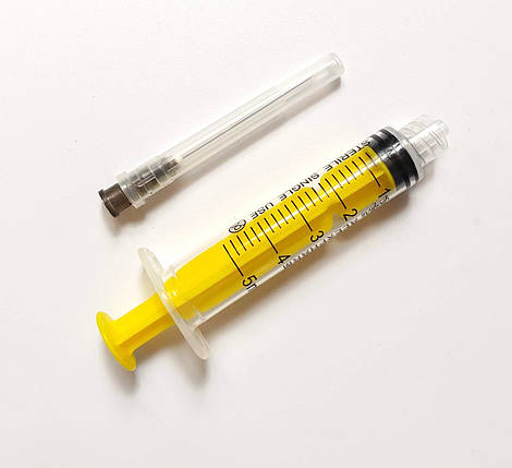 Шприц Luer Lock 5 мл Alexpharm (120 шт/уп), фото 1