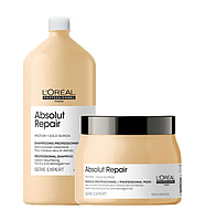 Набор для интенсивного восстановления поврежденных волос L'Oreal Professionnel Absolut Repair 1500/500