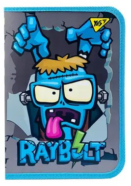 Папка для зошитів на блискавці "Yes " пласт В5 491795 "Zombie", шт, фото 1