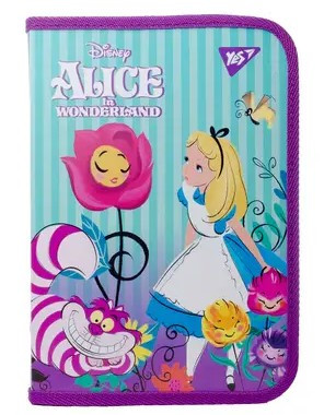 Папка для зошитів на блискавці "Yes " пласт В5 491874 "Alice", шт, фото 1