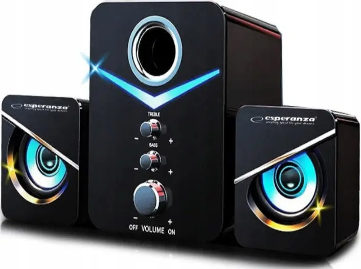 Колонки для ПК 2.1 Esperanza з сабвуфером Type-C