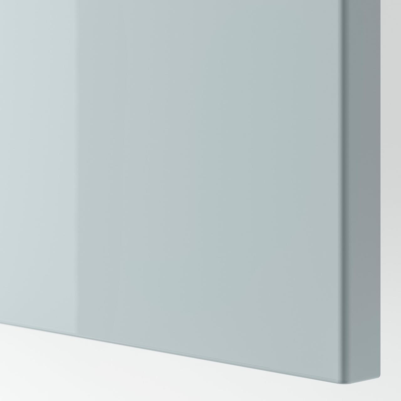 Комбинация для хранения с дверцами IKEA БЕСТО, белый Сельсвикен, 094.217.32 - фото 4 - id-p1931175346