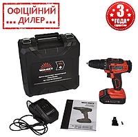 Дрель-шуруповерт аккумуляторная Vitals Master AU 1825 Kit SmartLine+ (18В, 2 Ач, 25 Нм) для дачи, для дома STP