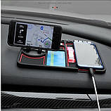 Органайзер для мобільного телефона липкий липкий килимок в авто, фото 3