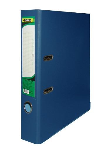 Папка-реєстратор "4Office" A4/50мм 4-247 синій, шт, фото 1
