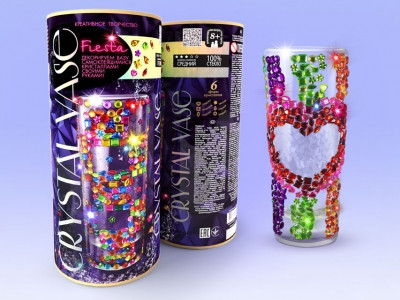 Набір креативної творчості "CRYSTAL VASE" (12), CV-01-01, шт, фото 1