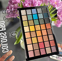 Палітра тіней для макіяжу Pro Colors Crystal TE40