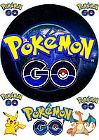 Покемони Вафельна картинка 