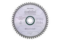 Пильный диск Metabo Multi cut - professional, 160x20, Z54 FZ/TZ 8° (628073000)