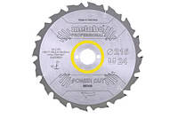 Пильный диск Metabo HW/CT, 216x2,4х30 мм, 24 WZ 5° (628009000)