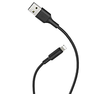 Кабель HOCO Lightning USB 2A 1m Black (X25)