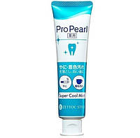 Зубная паста Zettoc Pro Pearl Super Cool Mint Toothpaste отбеливающая со вкусом ледяной мяты 100мл