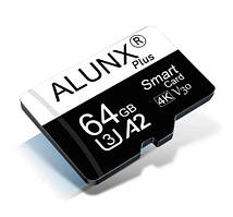 КЛАС 10-U3 ALUNX Micro TF SD карта 64 ГБ Флешка карта пам’яті Class 10