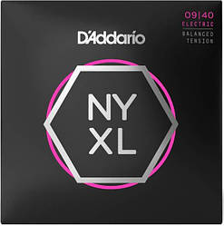 Струни для електрогітари D'Addario NYXL0940BT BALANCED TENSION SUPER LIGHT (09-40)