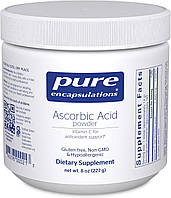 Pure Encapsulations Ascorbic Acid / Вітамін C порошок 227 г 08/24
