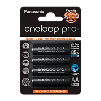 Аккумулятор Panasonic AA Eneloop Pro 4шт 2500 mAh
