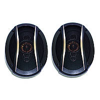 Автомобільні динаміки овали TS-6996E 900 Вт 2х смугова акустика овальної форми 6х9 в задню полицю, фото 3