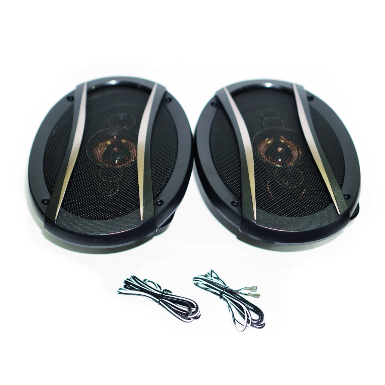 Автомобільні динаміки овали TS-6996E 900 Вт 2х смугова акустика овальної форми 6х9 в задню полицю, фото 1