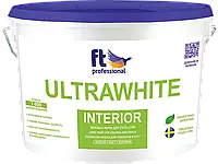 Латексная краска Ft Professional Ultrawhite Interior 3 л