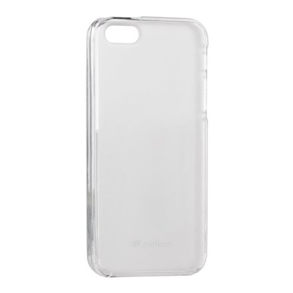 Силіконова накладка Melkco Poly Jacket для iPhone 5С Білеплівка