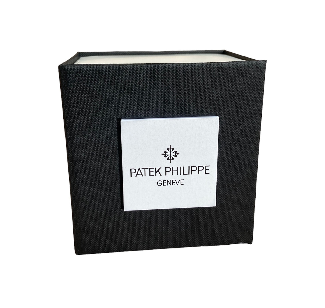 Подарункова упаковка - коробка для годинника Patek Philippe Geneve (Патек Філіп) Чорно-біла ( код: IBW108-2 )